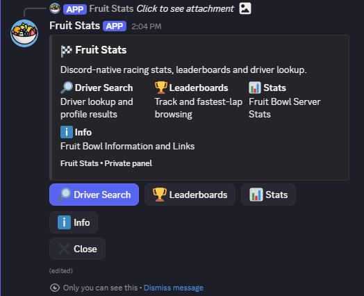 Fruit Stats landing page