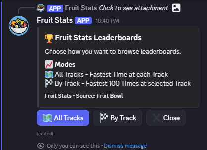 Leaderboards landing page